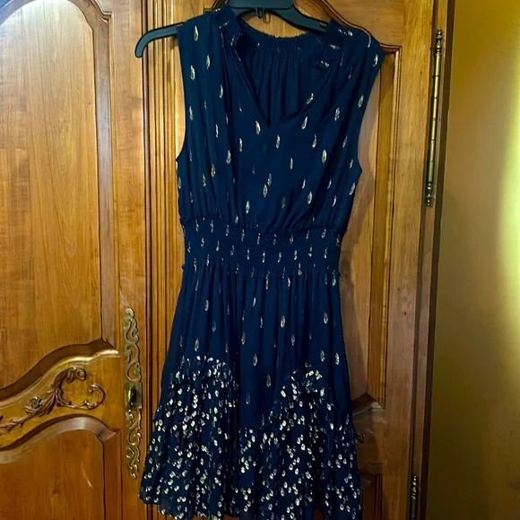 rebecca taylor navy blue dress Rebecca Taylor